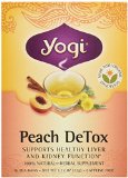 Yogi Organic Peach Detox Tea 16 ct