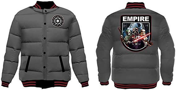 STAR WARS Men's Galactic Empire Quilted Jacket