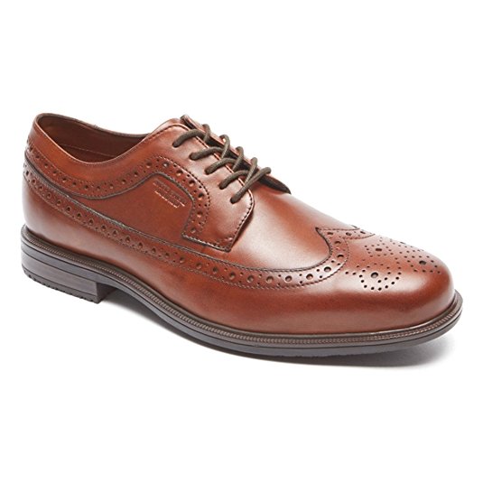 Rockport Men's Essential Details Waterproof Wingtip Oxford Shoe-