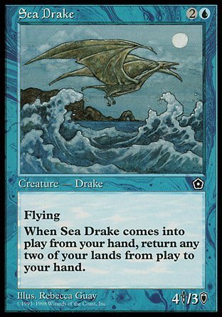 Magic: the Gathering - Sea Drake - Portal Second Age