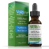 Best Hyaluronic Acid Serum For Skin - Groundbreaking Low and High Molecular Weight Formula Produces Maximum Hydration and Superior Anti-aging Results - Only LH Hyaluronic Acid Serum on Amazon - 1 fl oz