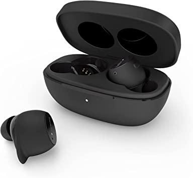 Belkin SOUNDFORM Immerse Noise Cancelling Earbuds, True Wireless Earbuds with Hybrid ANC, Wireless Charging, IPX5 Sweat and Water Resistant, Apple Find My for iPhone, Galaxy, Pixel and More - Black