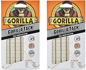 Gorilla 3144102 Tack 56g (2 Pack),White