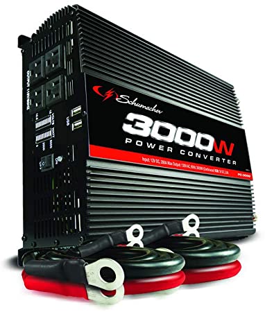 Schumacher PC-3000 3000W Power Inverter