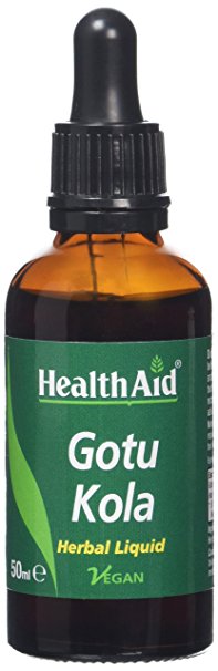 HealthAid Gotu Kola (Hydrocotyle asiatica) Vegan Liquid 50ml