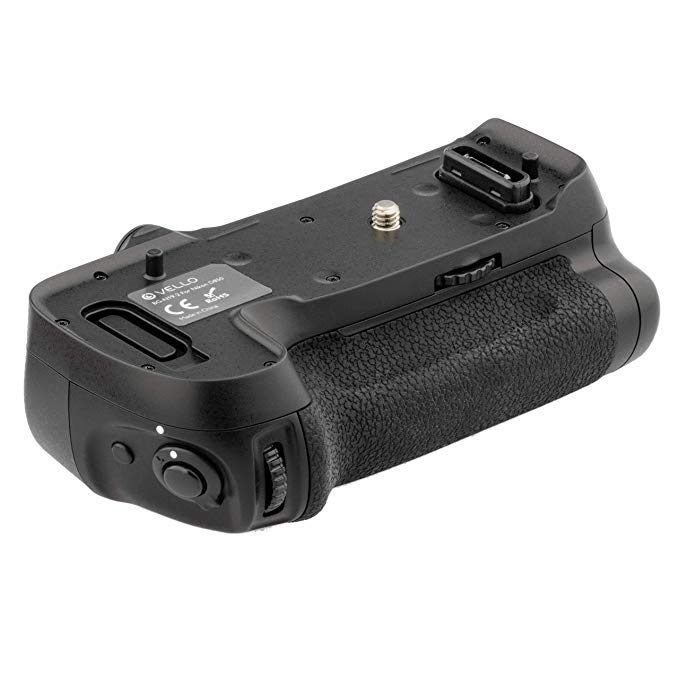Vello BG-N19-2 Nikon D850 Battery Grip - DLSR Camera Accessories - Durable, Non-Slip Grip DSLR Camera Accessory for Vertical Shooting, Compatible with Nikon D850 Camera EN-EL15a Rechargeable Battery