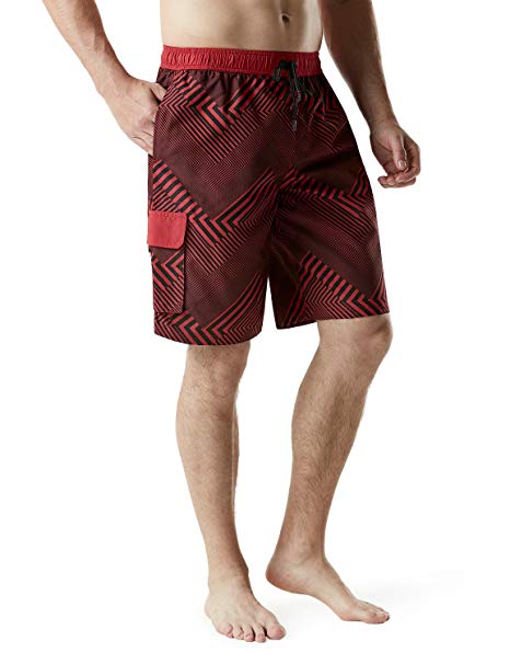 Tesla Men's SwimTrunks Quick Dry Water Beach MSB13/MSB02/MSB01