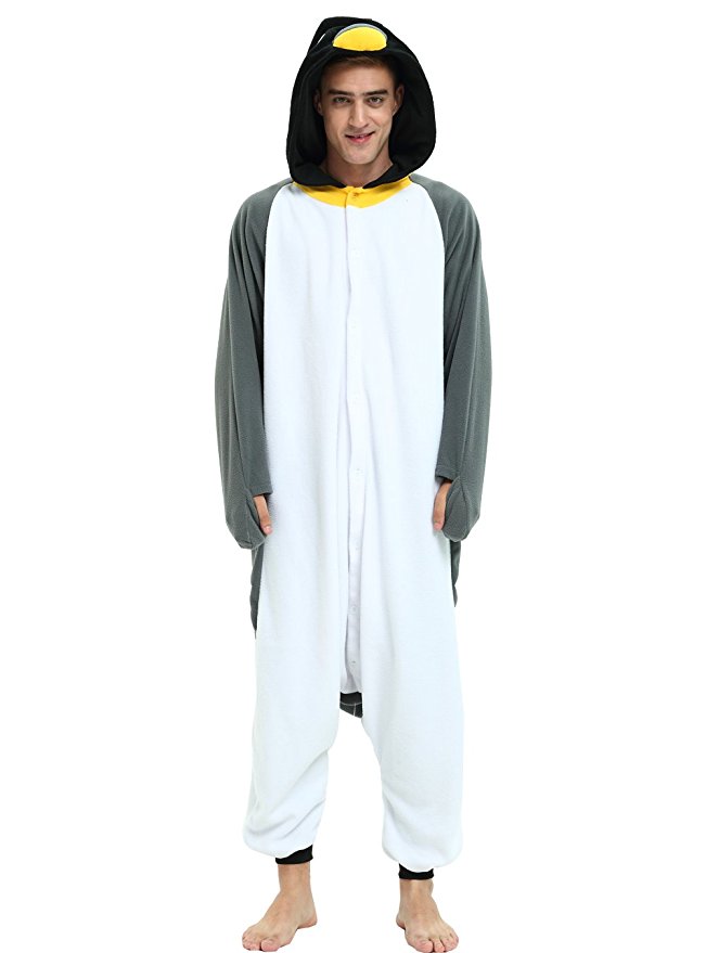 Animal Onesie Costume for Adults and Teenagers, Halloween Animal Kigurumi Pajama
