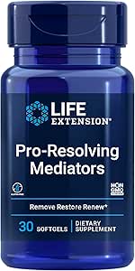 Life Extension Inflammation Management Bundle - Cytokine Suppress with EGCG 30 Capsules and Pro-Resolving Mediators 30 Softgels