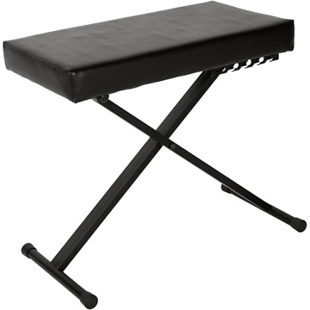 Musician's Gear Deluxe Keyboard Bench