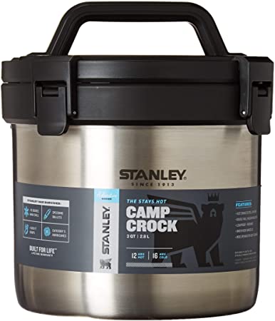 Stanley Classic Legendary Vacuum Insulated Food Jar 17oz, 24oz – Stainless Steel, Naturally BPA-Free Container – Keeps Food/Liquid Hot or Cold for 15 Hours – Leak Resistant, Easy Clean