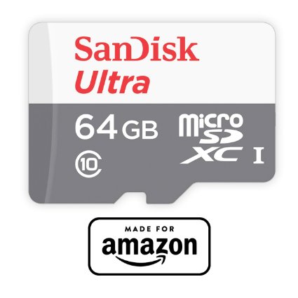 SanDisk 64 GB micro SD Memory Card for Fire Tablets and All-New Fire TV