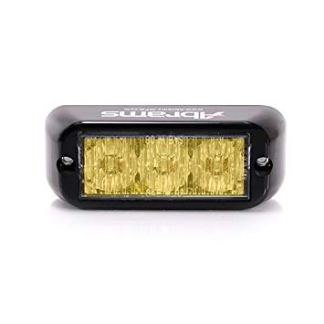 Abrams  T3-A Led Grille Emergency Vehicle Warning Strobe Lights (Amber)