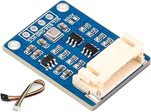 BME688 Environmental Sensor with AI Function, Supports Temperature/Humidity/Barometric Pressure/Gas Detection, I2C and SPI, Support Raspberry Pi/Raspberry Pi Pico/Arduino / ESP32,etc.