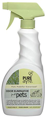 PureAyre – All-Natural Plant-Based Pet Odor Eliminator – Pure, Powerful, and Completely Safe – 14 Ounces