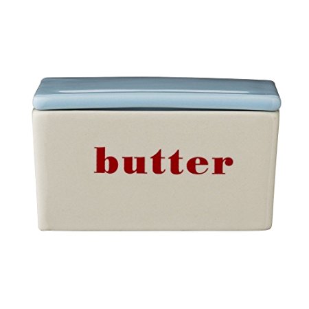 Butter Box - Ceramic Vintage Style Butter Dish By Bloomingville