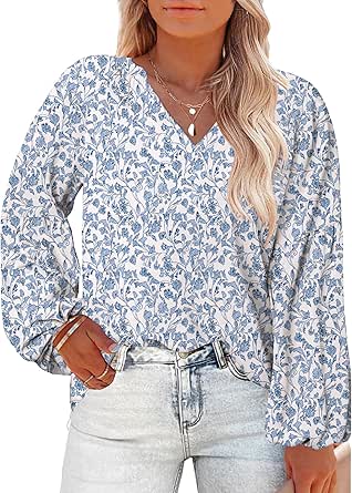 IN'VOLAND Womens Plus Size Leopard Print Tops Boho V Neck Short Sleeve Loose Fit Summer Casual Blouses Shirts