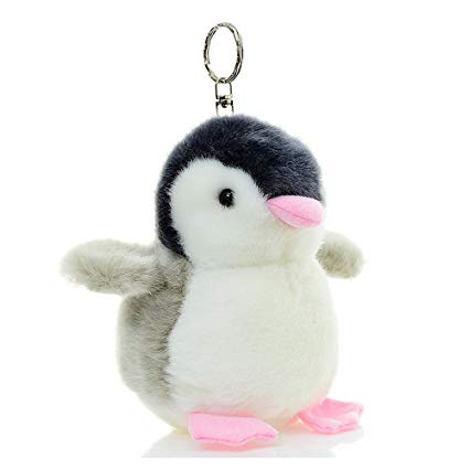 Lazada Penguin Plush Animal Hanging Ornament Dolls Keychain 5 inches Toys