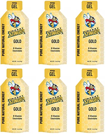 Honey Stinger Gold Classic Energy Gel (6 x 1.2oz Packs) by Honey Stinger