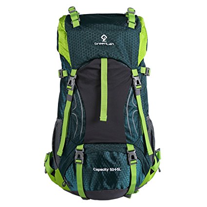Greenlan Waterproof Hiking Bag for Women Outdoor Lightweight Backpack with Rain Cover