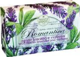 Nesti Dante Romantica Tuscan Lavender and Verbena Flower Scented Natural Bar Soap for Bath Hands and Body 250g