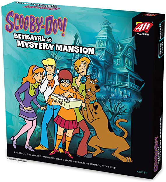 Avalon Hill Scooby Doo in Betrayal at Mystery Mansion | Official Scooby Doo   Betrayal at House on The Hill Board Game | Ages 8