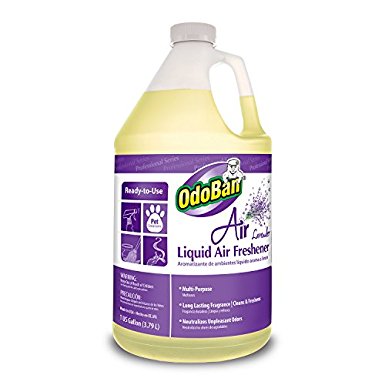 OdoBan 977562-G Air Lavender Liquid Air Freshener, Ready-to-Use, 128 oz