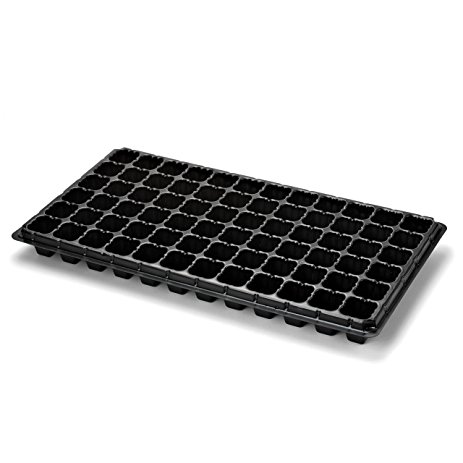 72 Cell Seedling Starter Trays Extra Strength 5 Pack - Seed Planting Insert Plug Tray, Soil & Hydroponics Plant Growing Plugs by Bootstrap Farmer