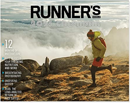 Runner's World 2023 Wall Calendar: The Ultimate Calendar for Runners, Filled with Motivational Quotes, Training Tips, and Inspiring Photos!