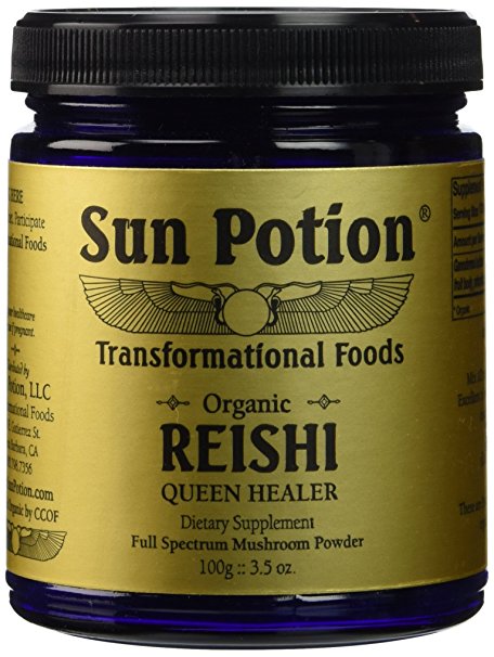 Organic Reishi Mushroom Powder - 111g Jar