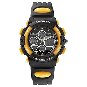 Zoop by Titan AnaDigi Quartz Analog Digital Black Dial Plastic Strap Watch for Kids-16033PP01W