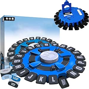 Think Words Tapp-e Word Game, The Quick Thinking Letter Pressing Game UK Fast-Paced Family Board Game Fun Word Puzzle Game Learning Games