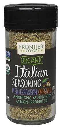 Frontier Italian Seasoning Certified Organic, 0.64-Ounce Bottle