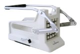 Culina French Fry Potato Cutter with Round Bottom for Easy Slicing 2 Blades