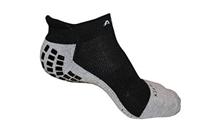 #1 Non Slip Ankle Socks, The Best Adult Hospital and Home Care Socks, Skid Resistant, Slipper Socks, Unisex Gripper Socks