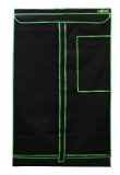 MILLIARD 48 x 24 x 60 100 Reflective Hydroponic Mylar Grow Tent with Window