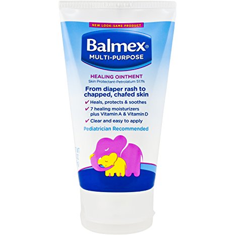 Balmex Multi Purpose Healing Ointment 3.5oz (99g). Helps with many of your baby's skin needs from diaper rash to chapped or chaffed skin.