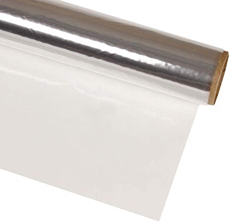 Hygloss Products, Inc Clear 40 in. x 100 ft Cellophane Gift Wrap Roll, inches x 100-feet