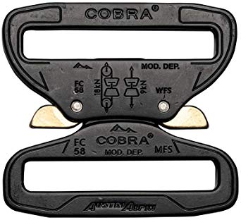 Heavy Duty Belt 2.25 Buckle - COBRA Quick Release Buckle Converter - Extra Wide