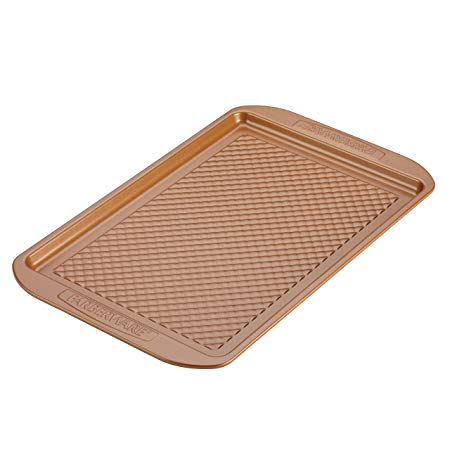 Farberware Colorvive Nonstick Cookie Pan, 11-Inch x 17-Inch, Copper