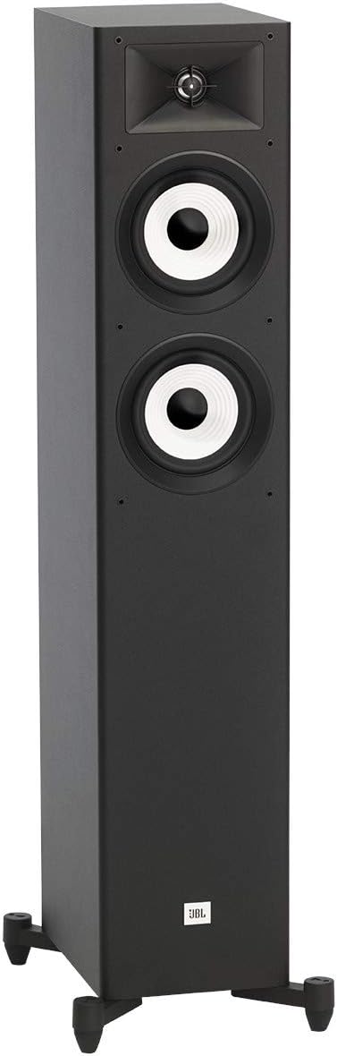 JBL Stage A170, 2.5-Way Dual 5.25" Woofers, 1" Aluminum Tweeter, Floor Standing Speaker (single) - Black