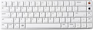 YMDK 127 Ultra-Slim Mac Style Mx Low Profile Dye Sub PBT Keycaps for Mx 61 64 68 75 84 87 96 108 Layout Mechanical Keyboard