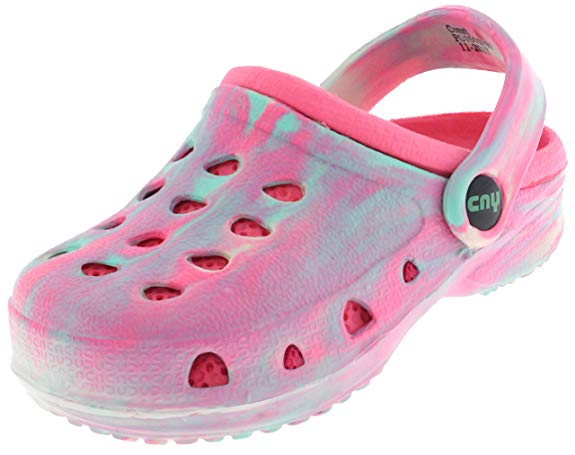 Capelli New York Toddler Girls Owlet Injected EVA Clog With Backstrap