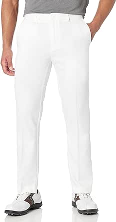 PGA TOUR Men's Flat Front Golf Pant with Expandable Waistband (Waist Size 30-44 Big & Tall)