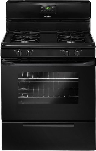 Frigidaire 30 In. Black Freestanding Gas Range - FFGF3015LB