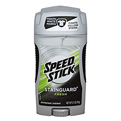 Mennen Speed Stick Overtime Stainguard Anti-Perspirant Deodorant 48 Hour Protection 2.70 oz. 6-Pack
