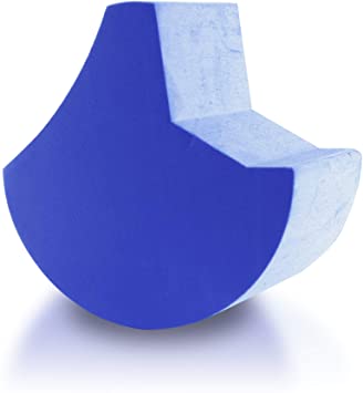 The BODY WEDGE™ is The First Psoas Release Tool Specifically Designed for Abdominal Muscle Massages to Relieve Low Back Pain, Hip Pain and Knee Pain (Blue, Medium)