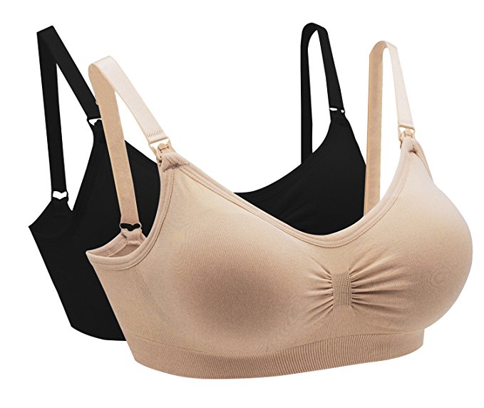 iLoveSIA 3PACK/2PACK Womens Seamless Nursing Bra Bralette