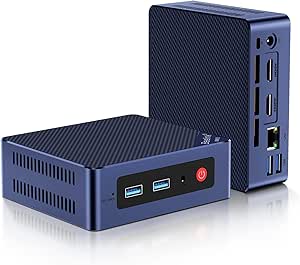 Beelink Mini S13 Mini PC, Intel Twin Lake-N150 (Upgraded N100) up to 3.6GHz, 16GB DDR4 RAM 500GB SSD, Mini Desktop Computer Support 4K@60Hz/WiFi6/BT5.2/Low Power/Auto Power on