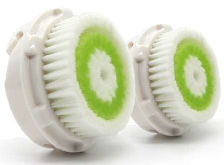 Replacement Facial Cleansing Brush Heads (2-Pack), Designed for Acne-Prone Skin Cleansing, Fits Mia, Mia2, Mia3 (Aria), SMART Profile, Alpha Fit, Pro, Plus, and Radiance Cleansing Systems ...